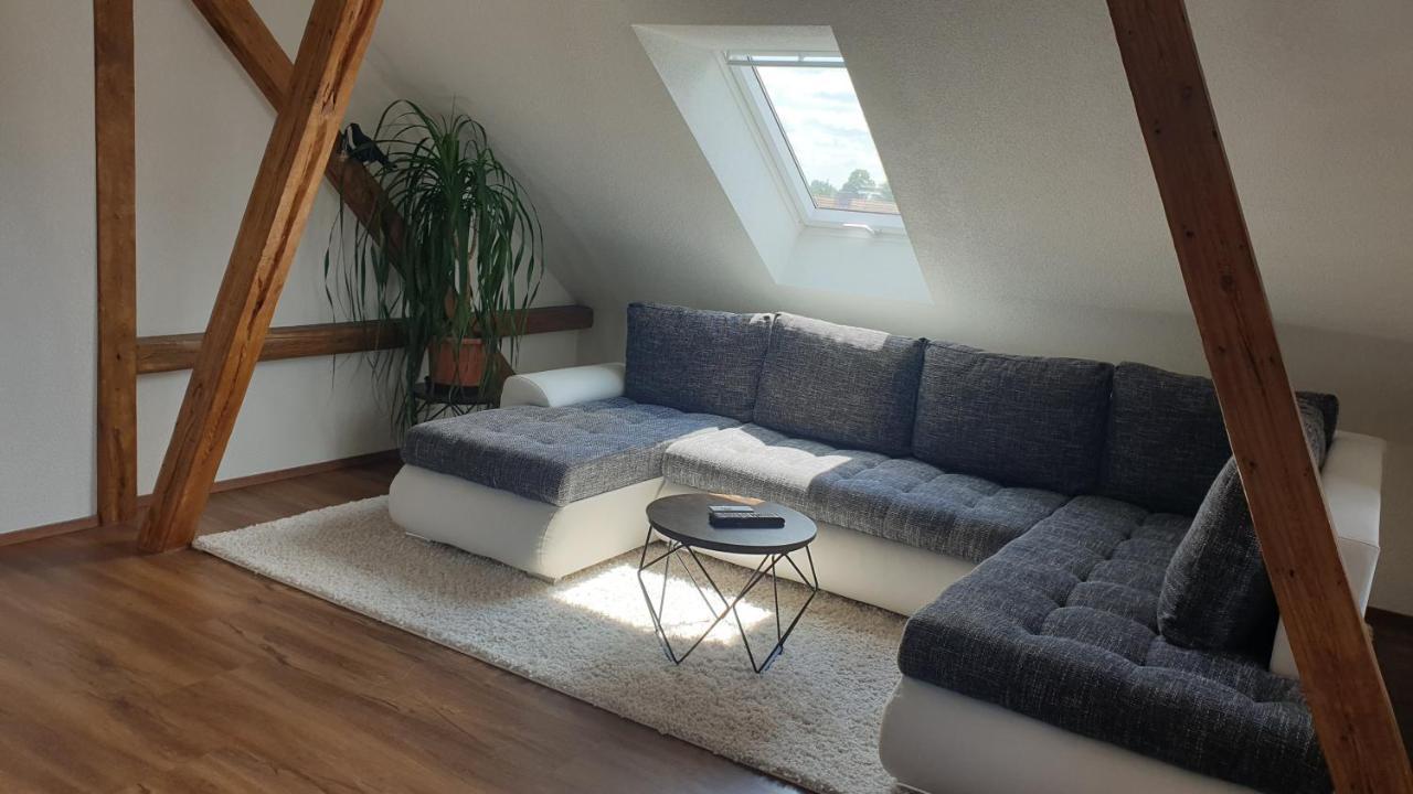 Seensucht & Urlaubstraeume, Ferienwohnung "Seeadler" Grossraeschen Exterior foto